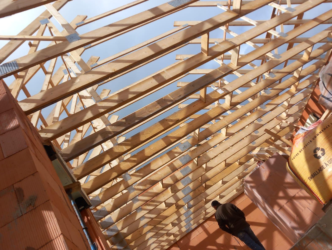 Charpente neuve pavillon Sevran